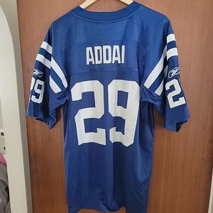 Joseph Addai Indianapolis Colts Jersey Reebok Men's Size Medium